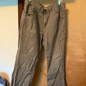 Straight fit carpenter pants (tan)